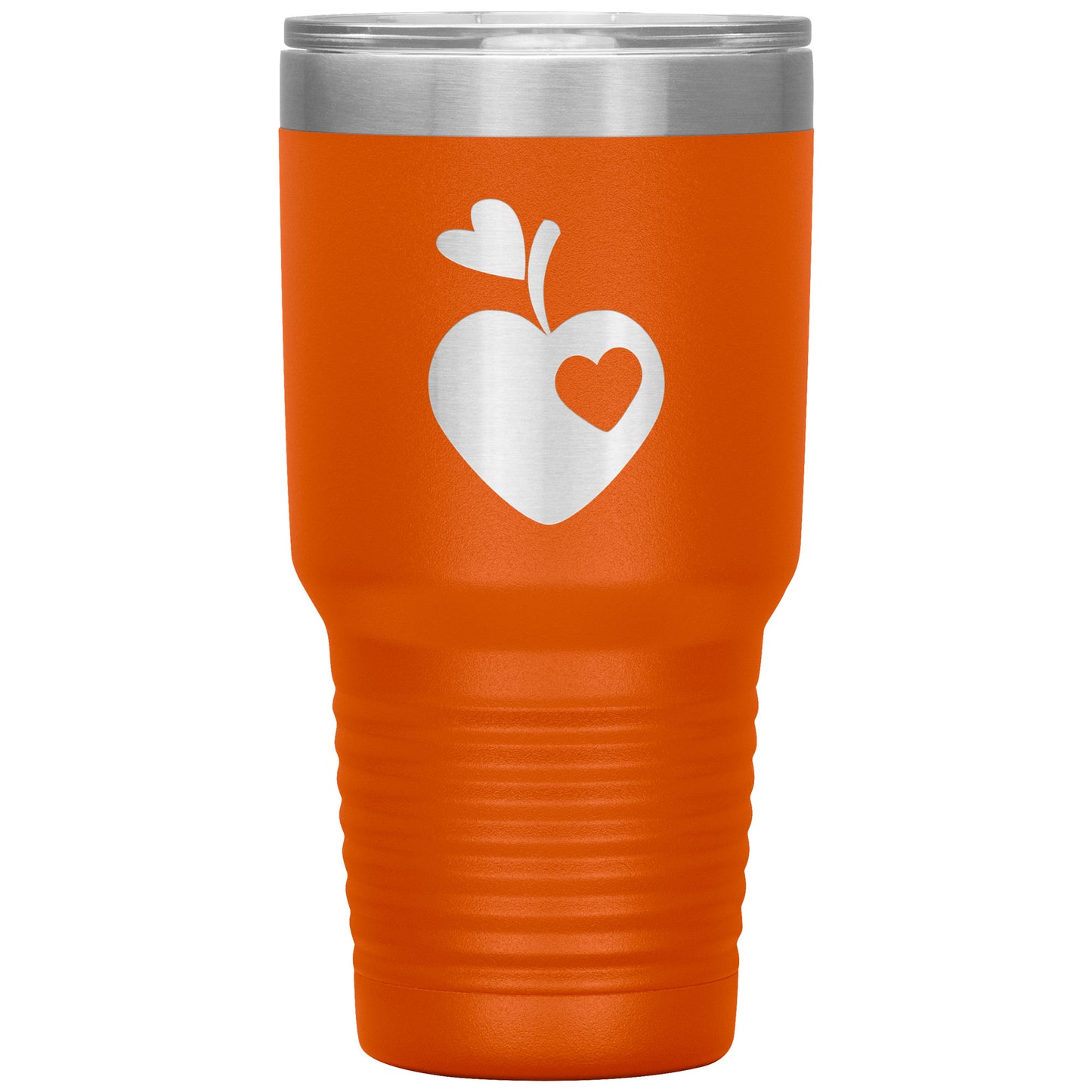 Sweet Apple Heart 30oz Travel Tumbler