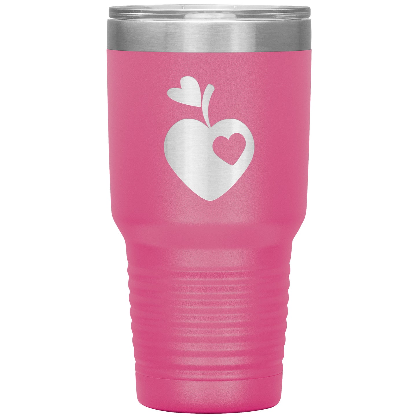 Sweet Apple Heart 30oz Travel Tumbler