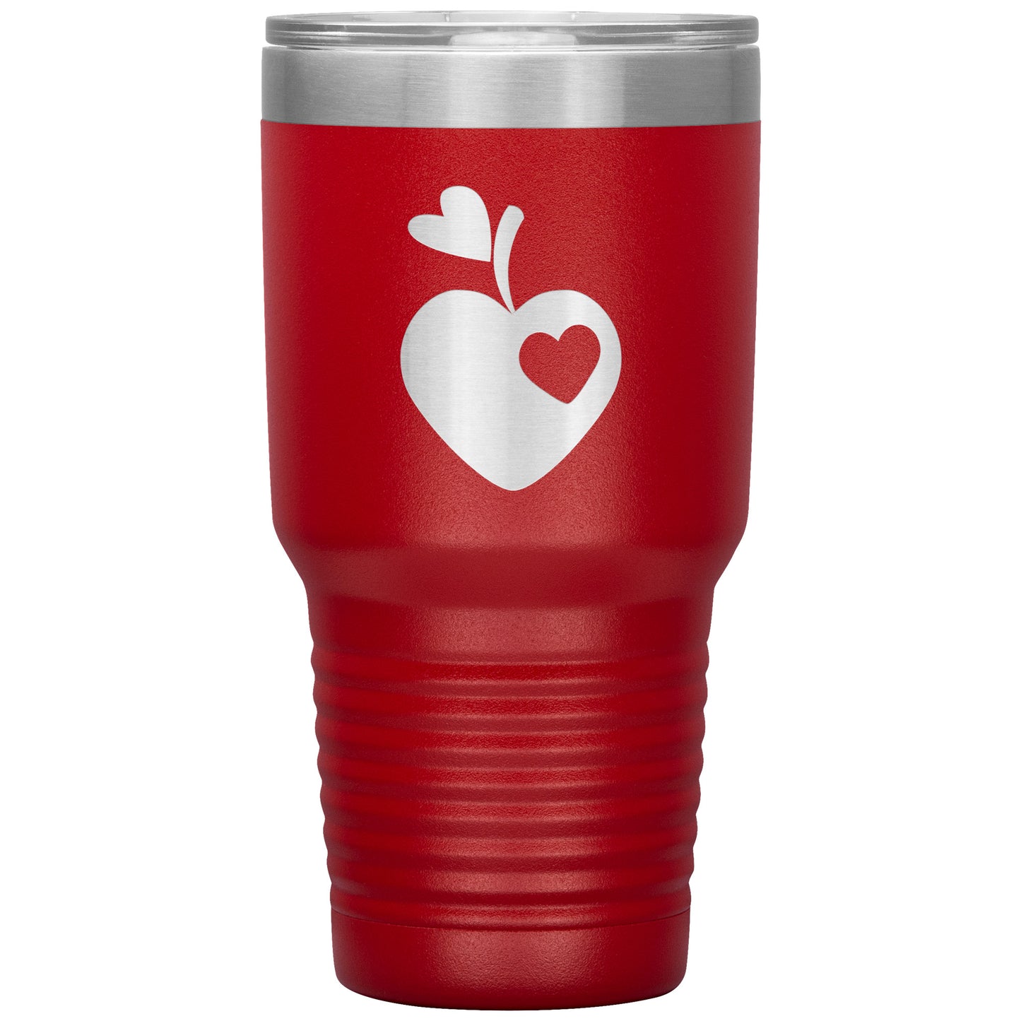 Sweet Apple Heart 30oz Travel Tumbler