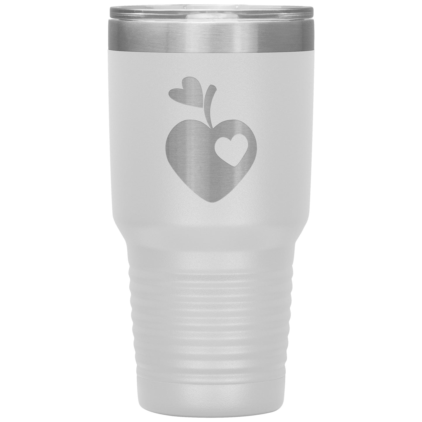Sweet Apple Heart 30oz Travel Tumbler