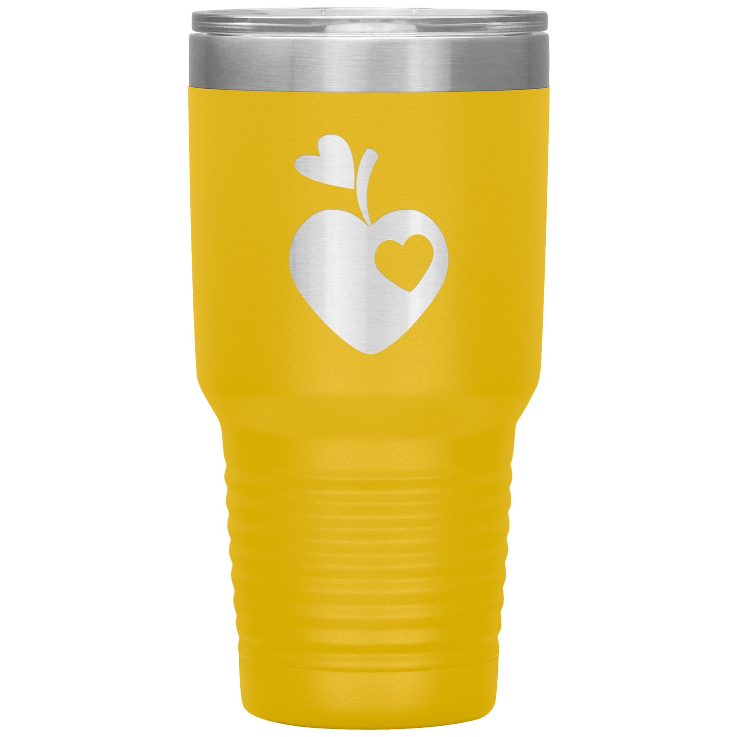 Sweet Apple Heart 30oz Travel Tumbler