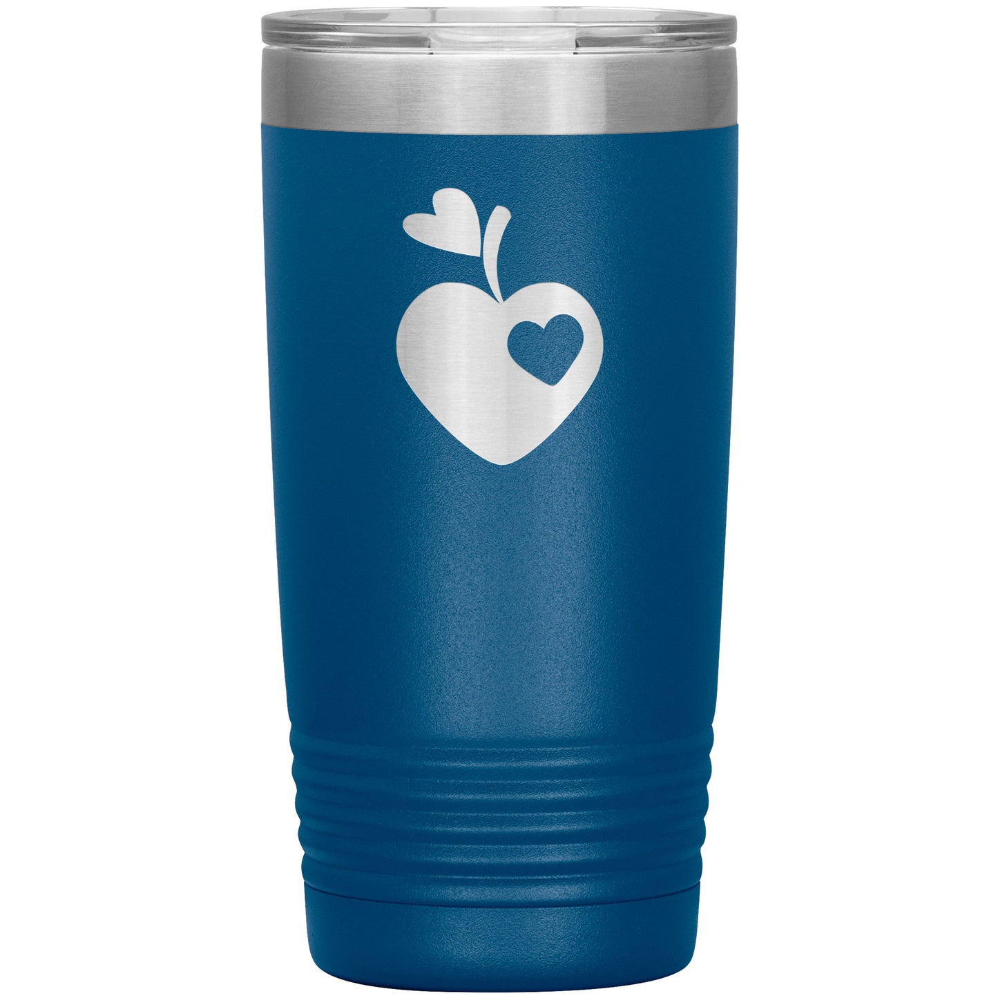 Sweet Apple Heart Travel Tumbler