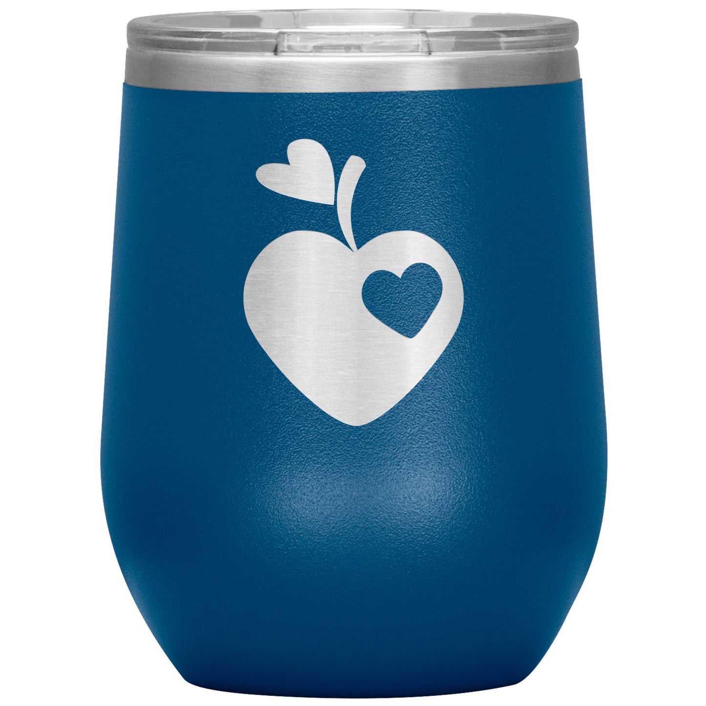 Sweet Apple Heart Wine Tumbler