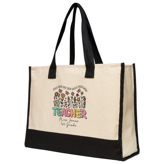Teach Grow Tote Bag