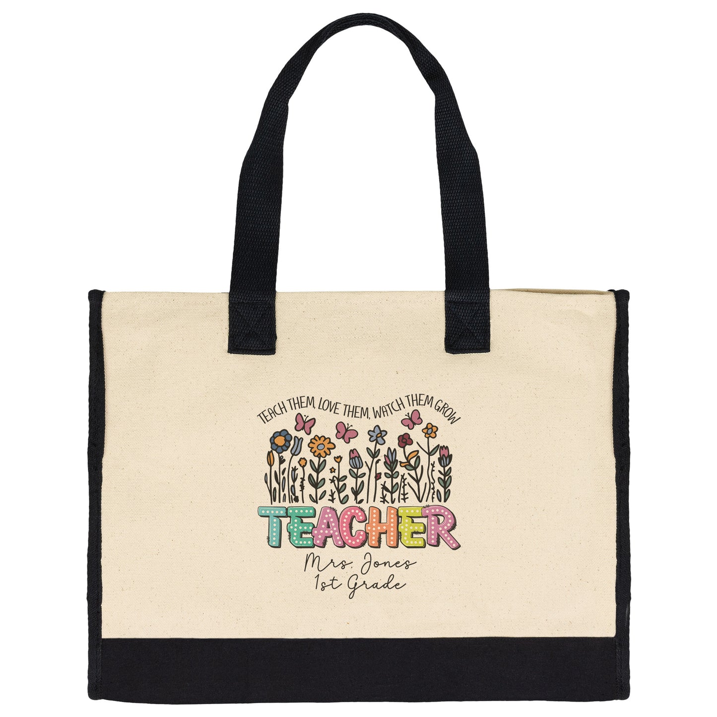 Teach Grow Tote Bag