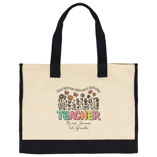 Teach Grow Tote Bag