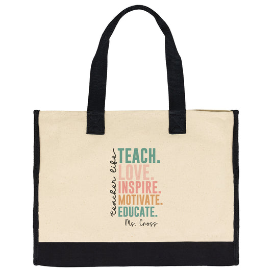 Teach Tote Bag