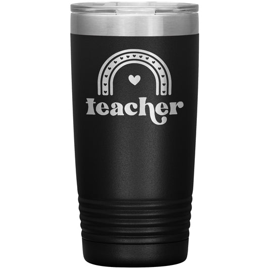 Teacher Curve Travel Tumbler