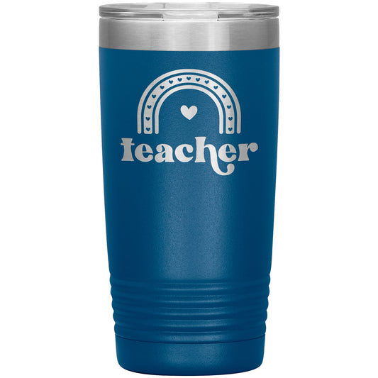 Teacher Curve Travel Tumbler