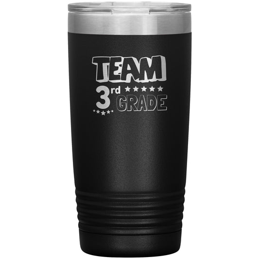 Team 3rd Grade Travel Tumbler ⭐️