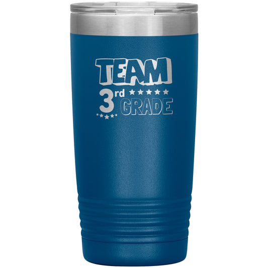 Team 3rd Grade Travel Tumbler ⭐️
