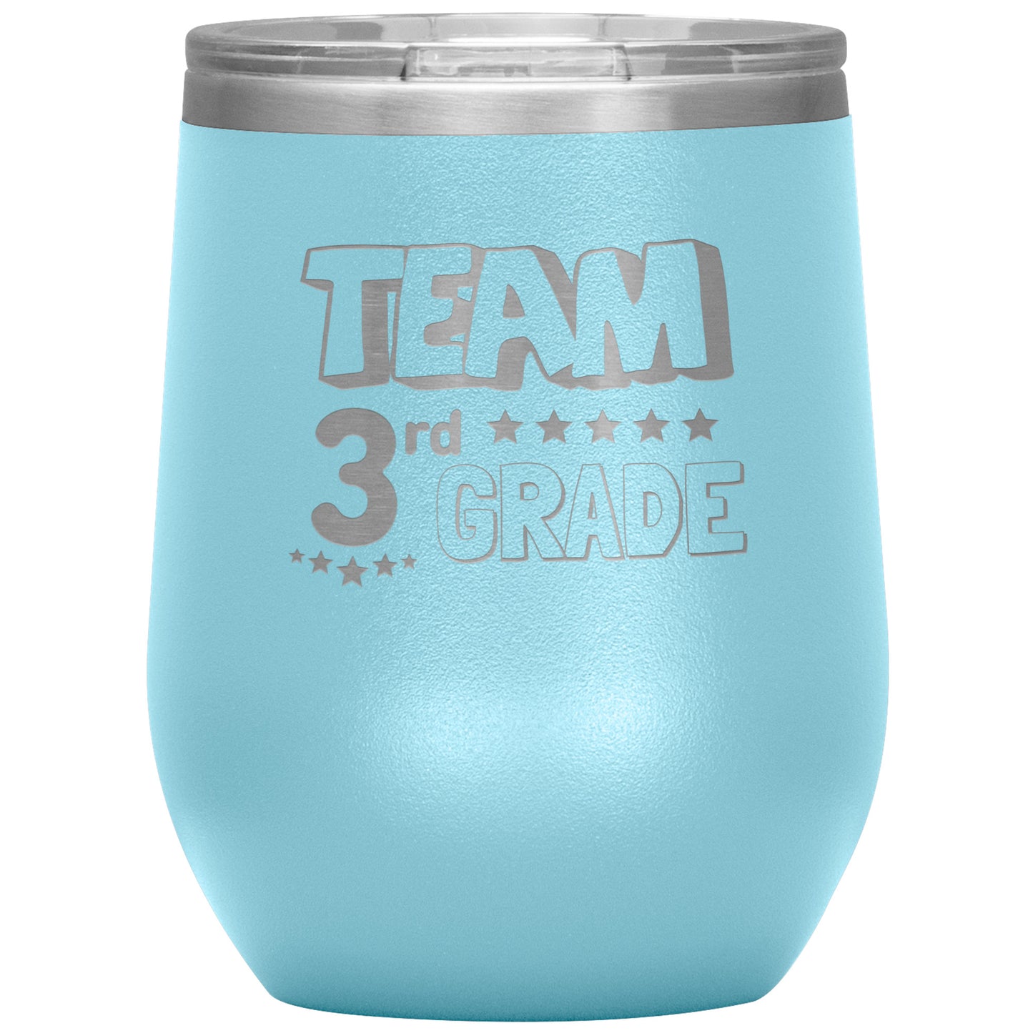 Team 3rd Grade Wine Tumbler