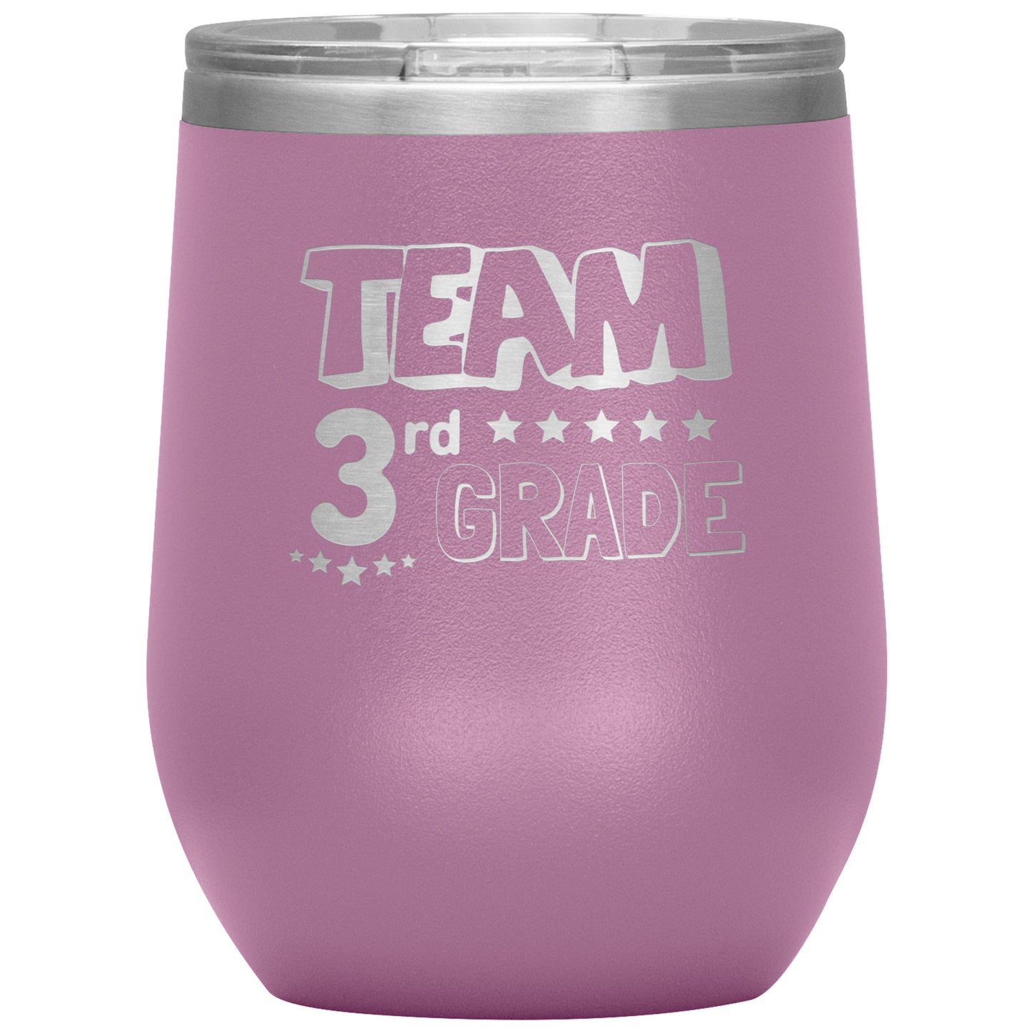 Team 3rd Grade Wine Tumbler
