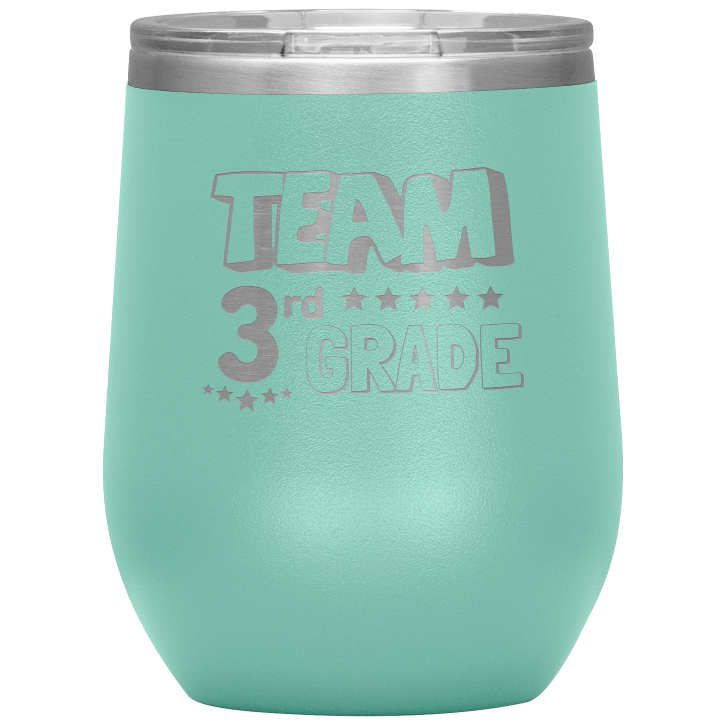Team 3rd Grade Wine Tumbler