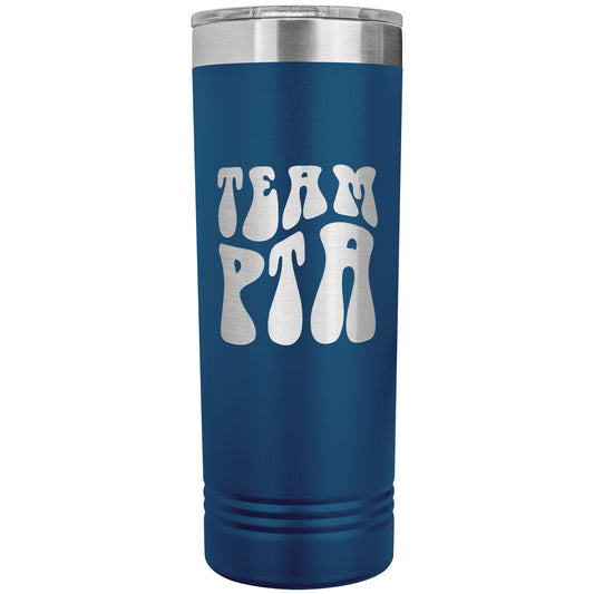 Team PTA Skinny Travel Tumbler