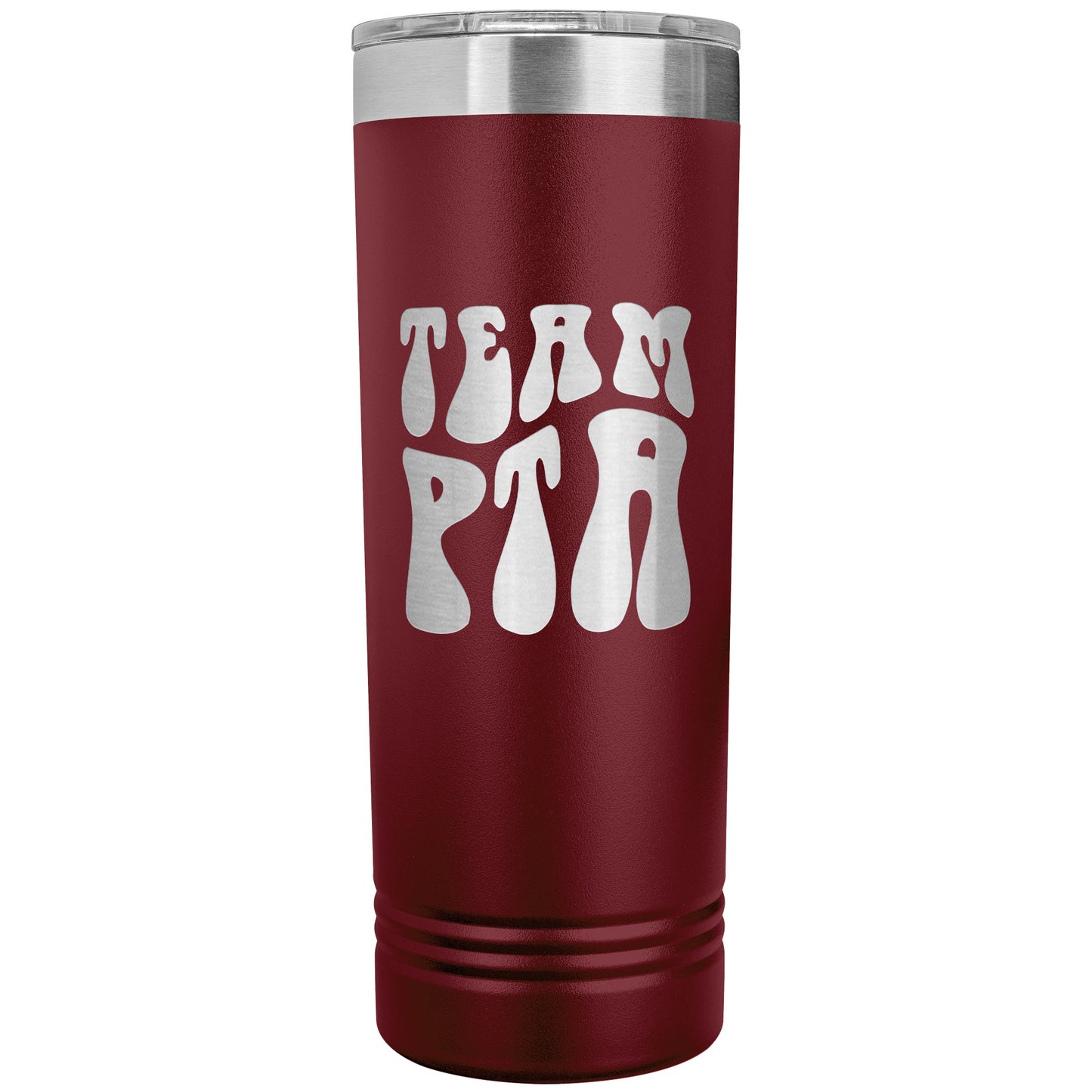 Team PTA Skinny Travel Tumbler