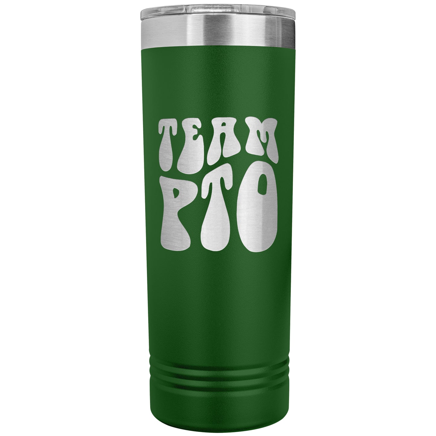 Team PTO Skinny Travel Tumbler