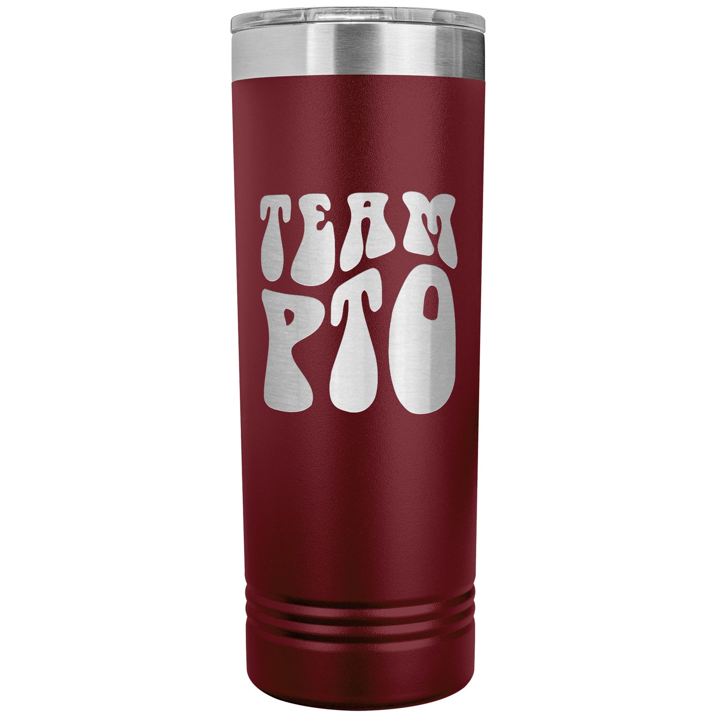 Team PTO Skinny Travel Tumbler