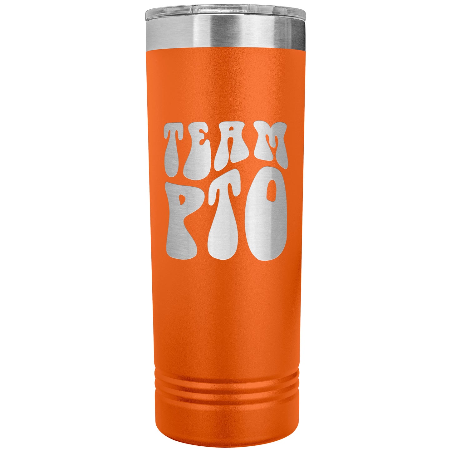 Team PTO Skinny Travel Tumbler
