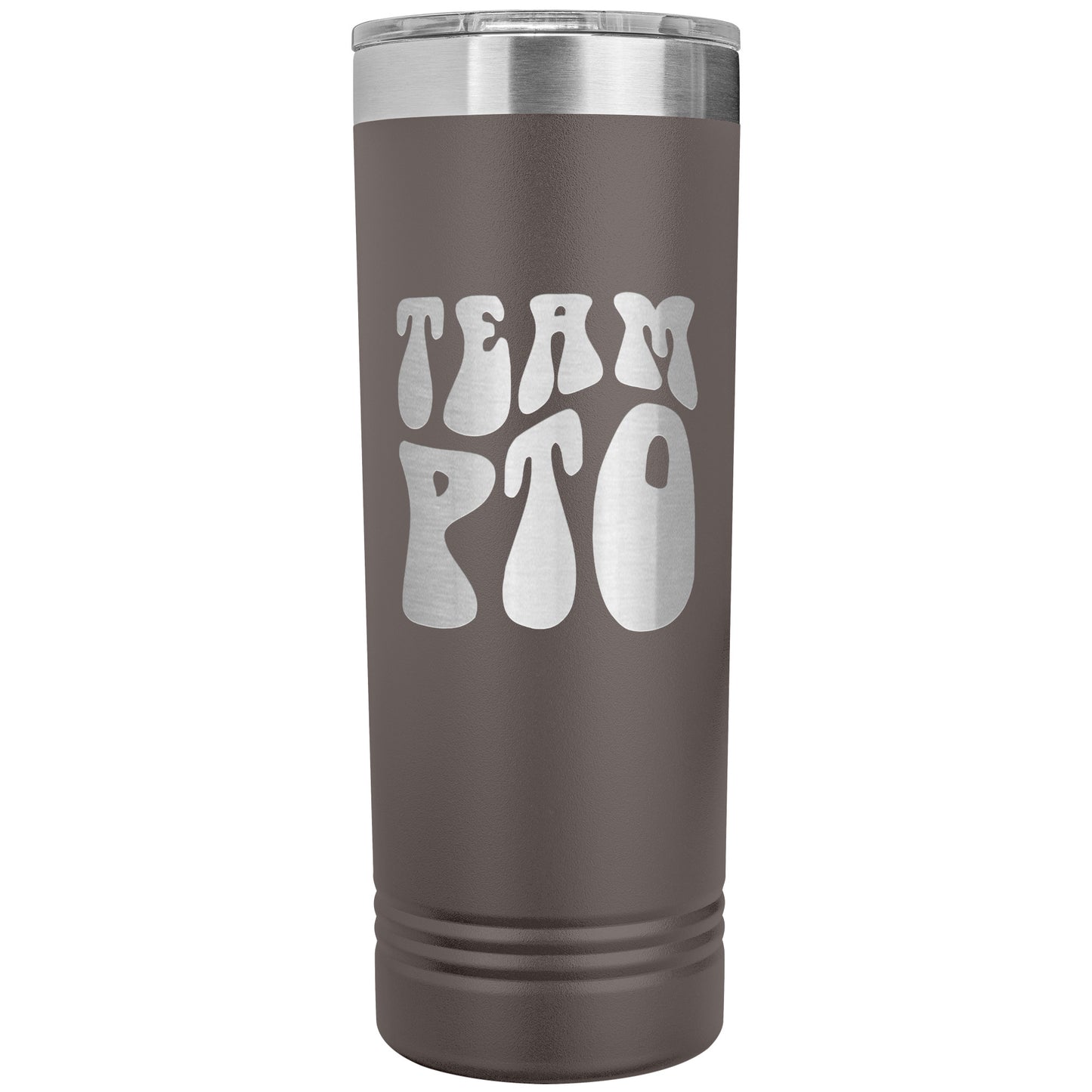 Team PTO Skinny Travel Tumbler