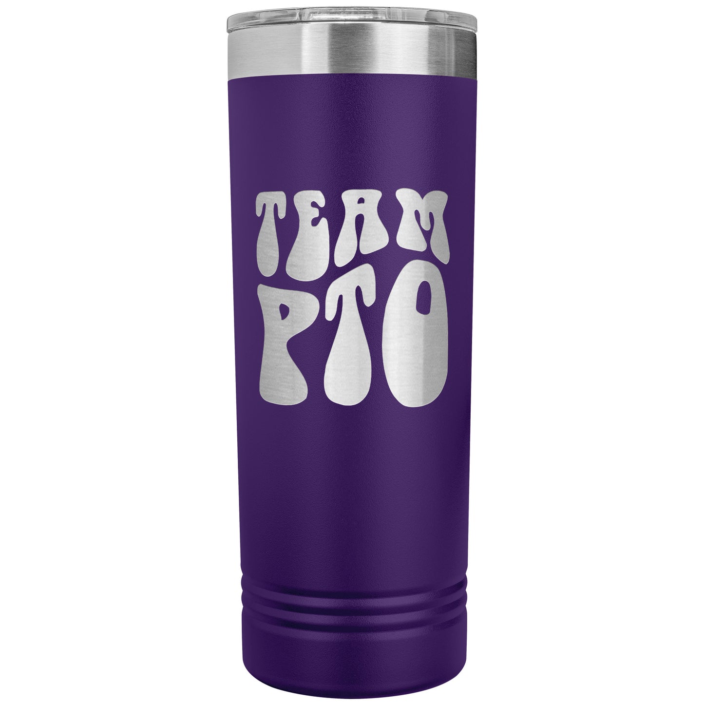 Team PTO Skinny Travel Tumbler