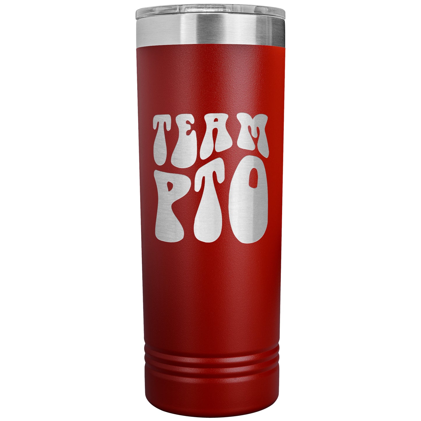 Team PTO Skinny Travel Tumbler