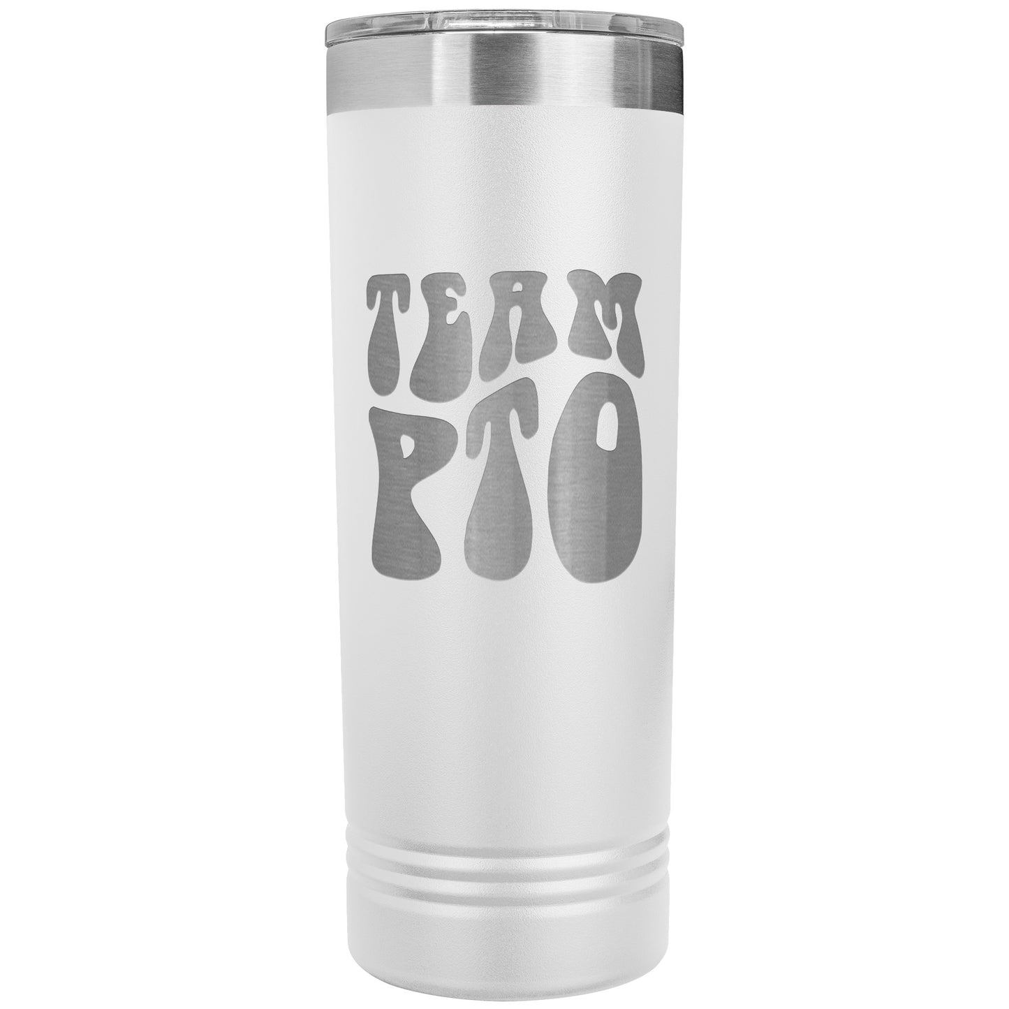 Team PTO Skinny Travel Tumbler