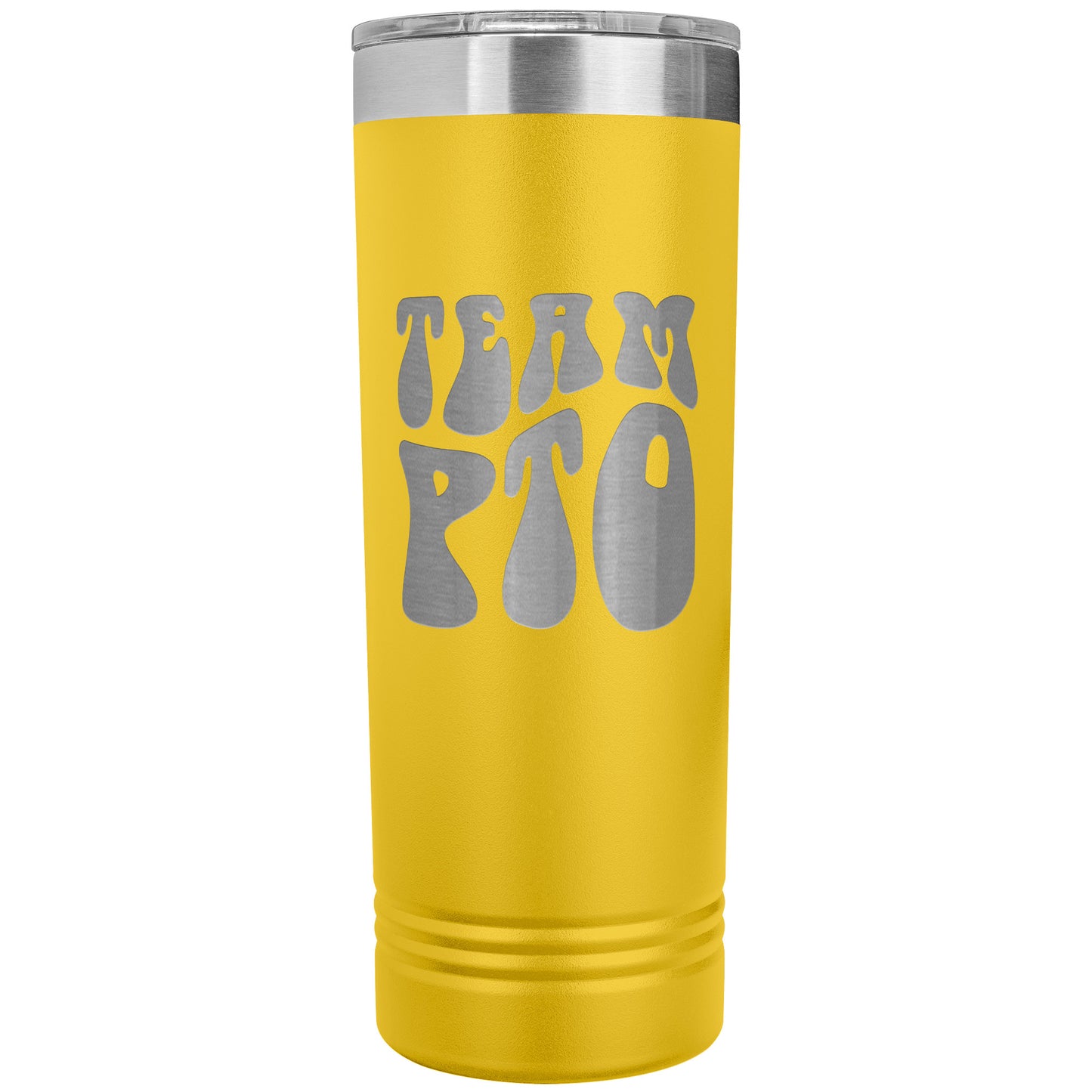 Team PTO Skinny Travel Tumbler