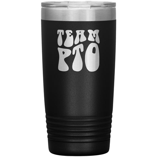 Team PTO Travel Tumbler