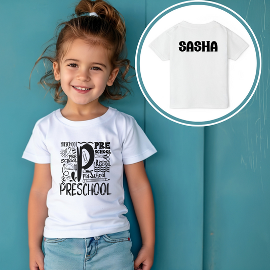 Custom Preschool Toddler T-Shirt