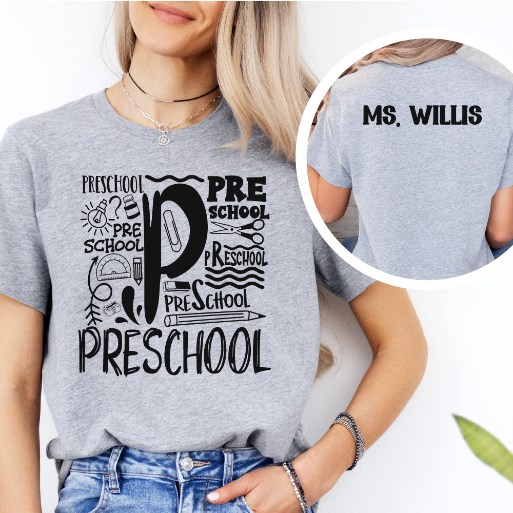 Unisex Custom Preschool T-Shirt