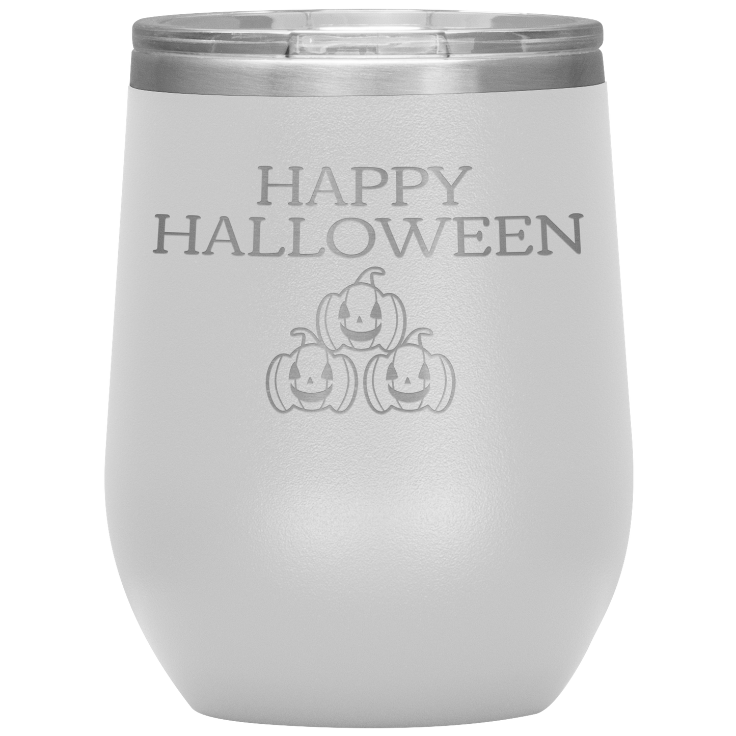 Happy Halloween Wine Tumbler🎃💛