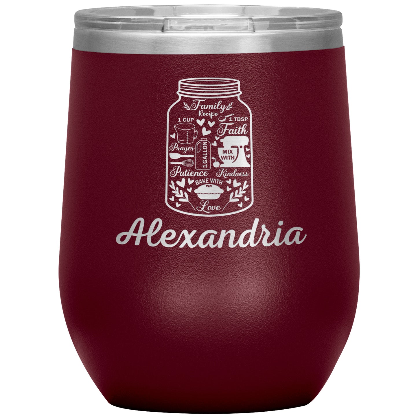 Custom Baking Jar Tumbler