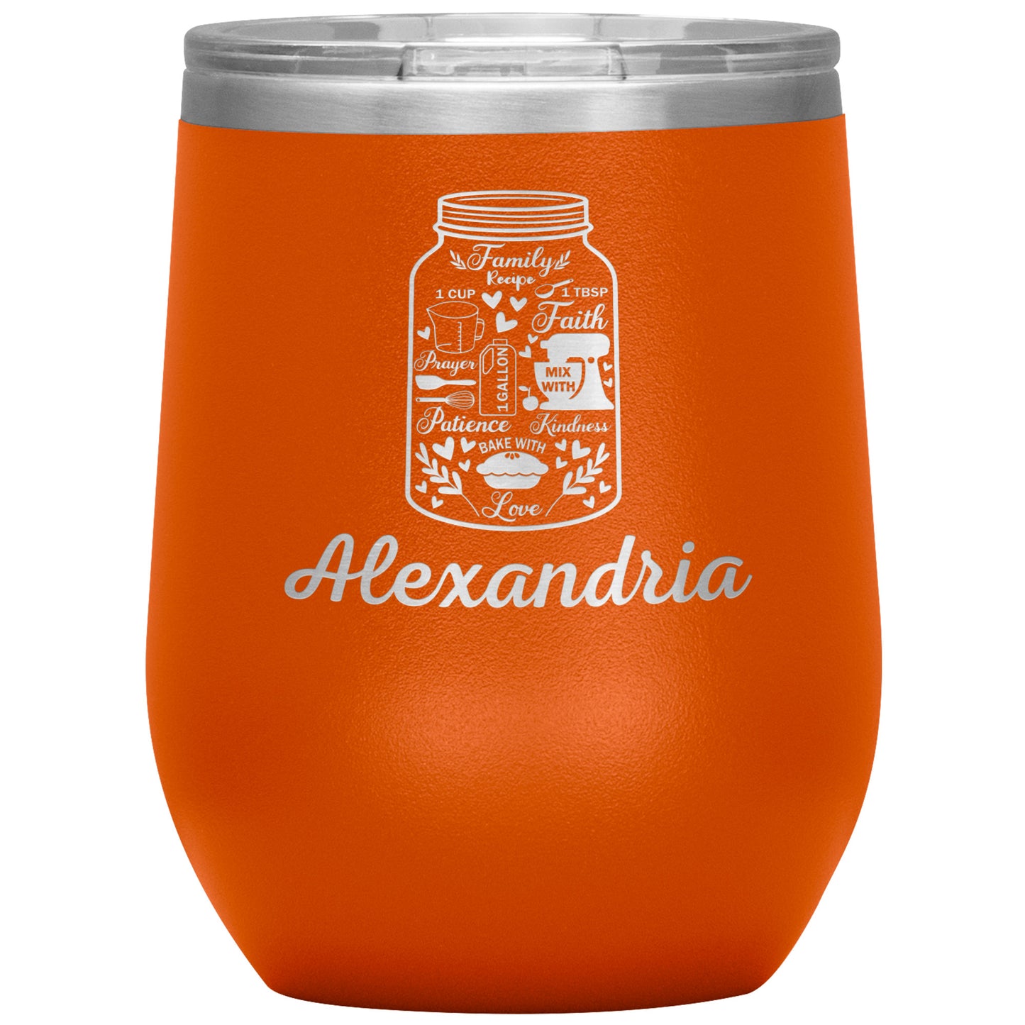 Custom Baking Jar Tumbler