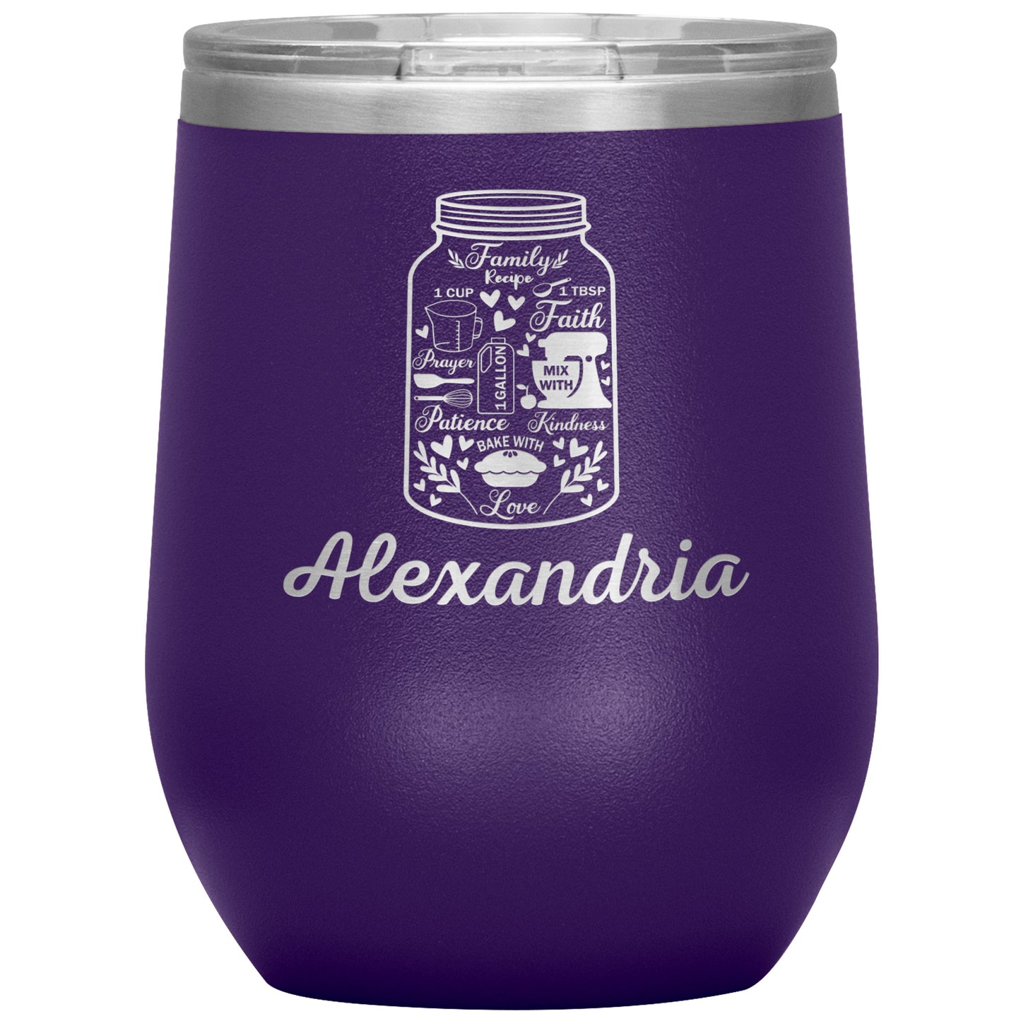 Custom Baking Jar Tumbler