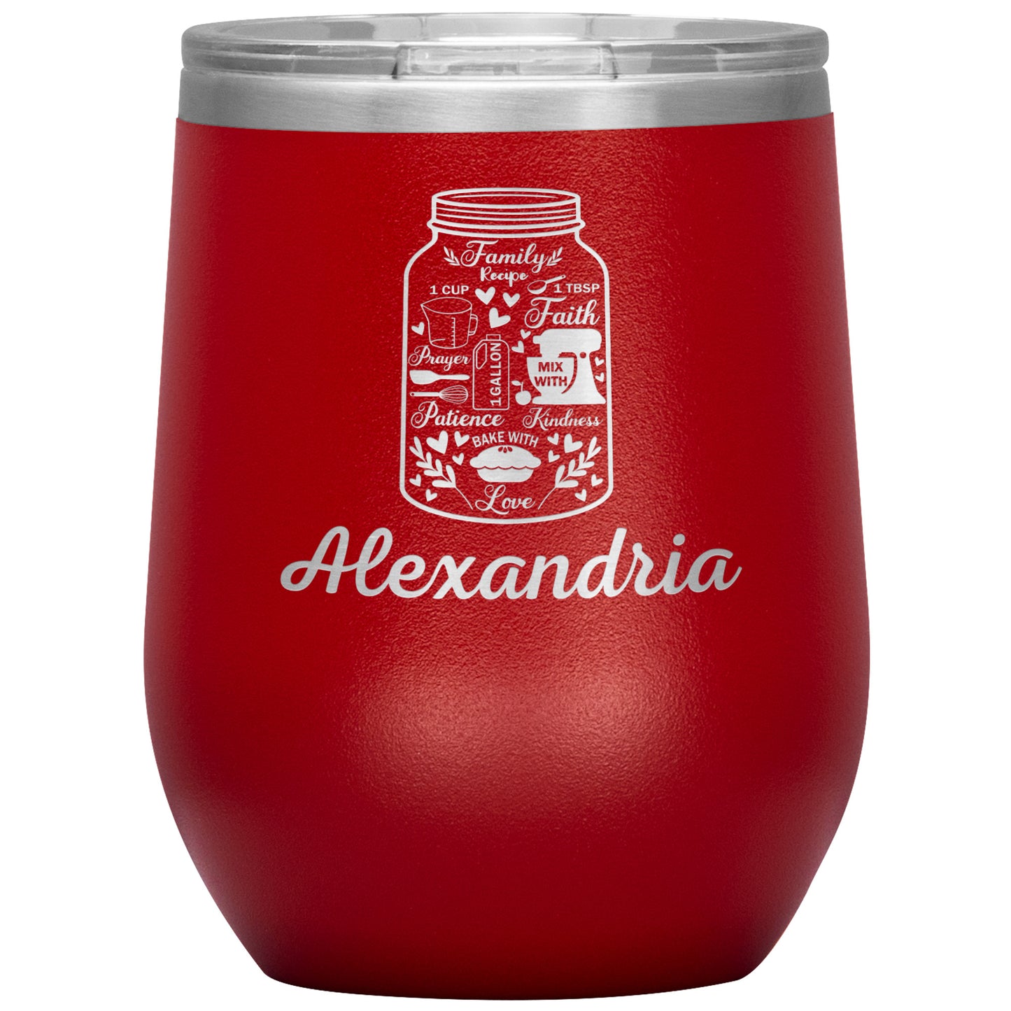 Custom Baking Jar Tumbler