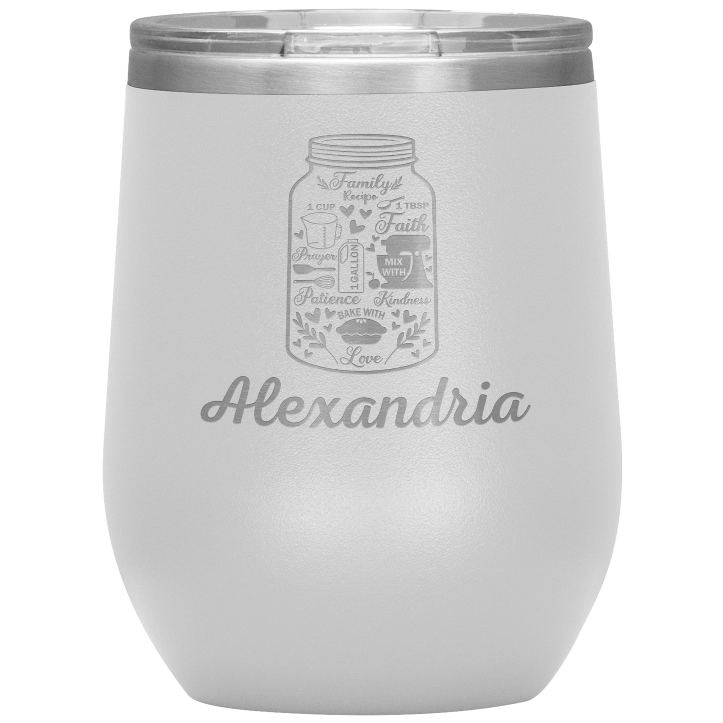 Custom Baking Jar Tumbler