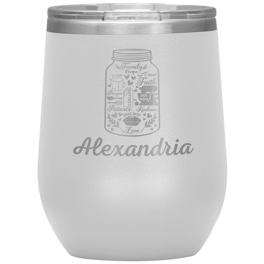 Custom Baking Jar Tumbler
