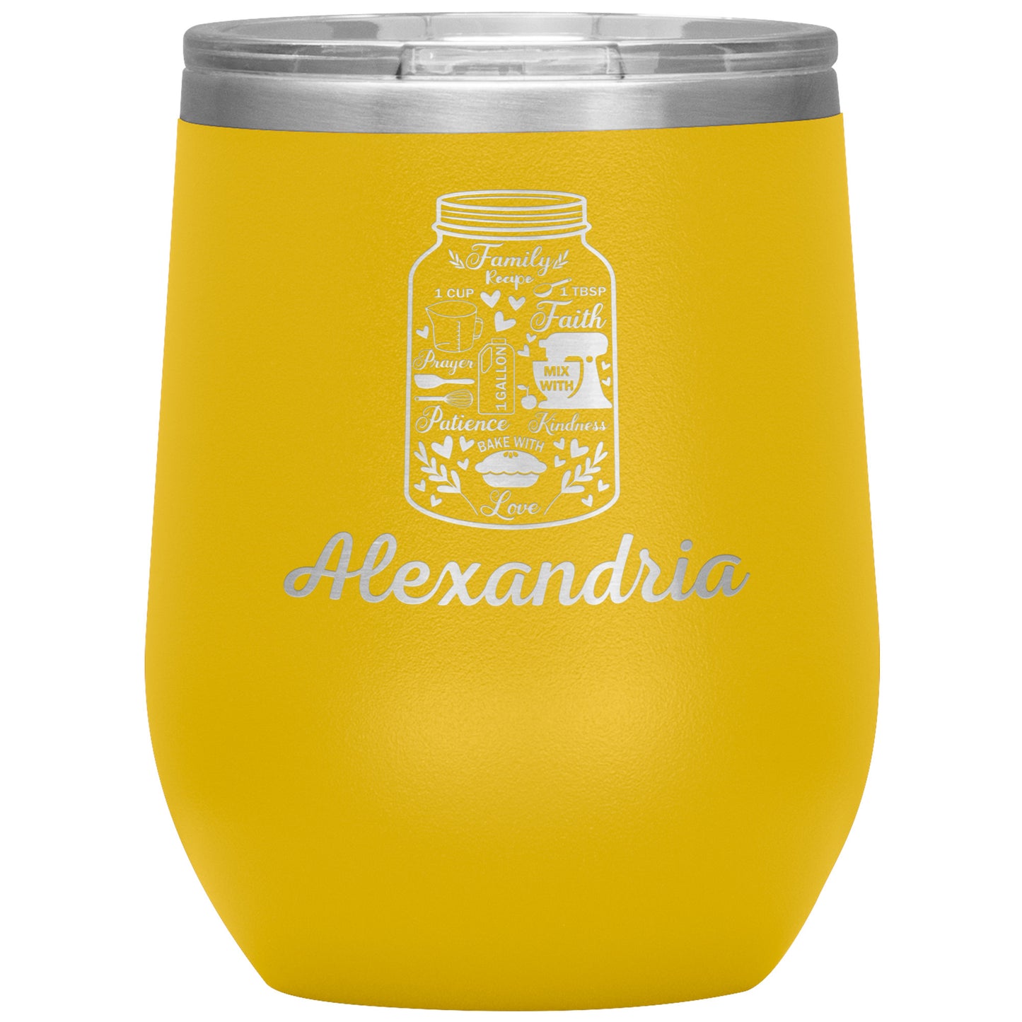 Custom Baking Jar Tumbler