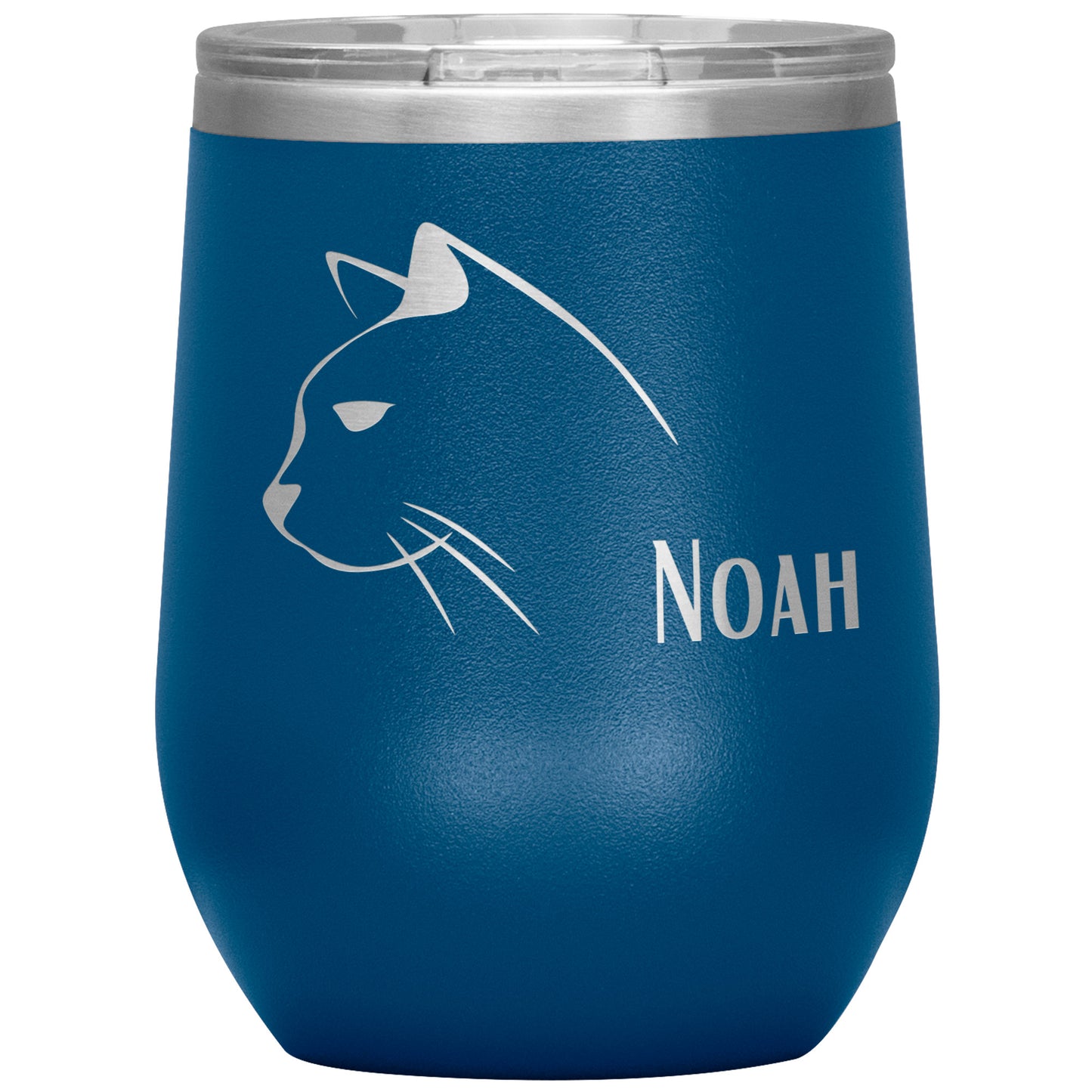 Custom Cat Name Wine Tumbler 😸