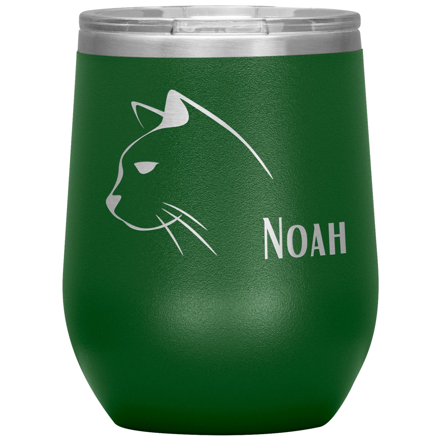 Custom Cat Name Wine Tumbler 😸