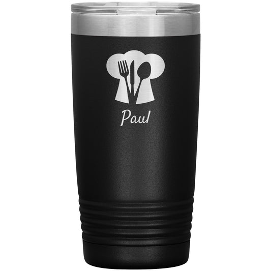 Custom Chef's Hat Utensil Tumbler