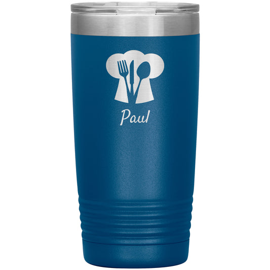 Custom Chef's Hat Utensil Tumbler