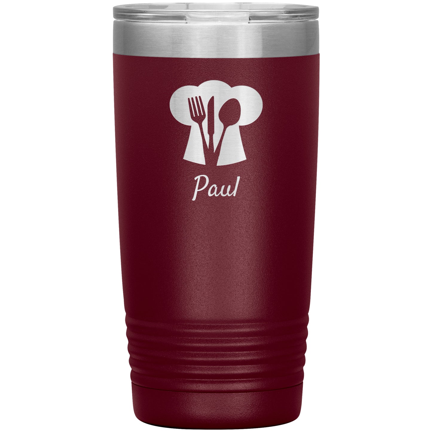 Custom Chef's Hat Utensil Tumbler