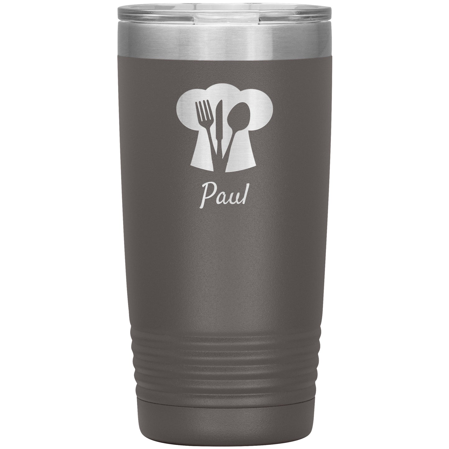Custom Chef's Hat Utensil Tumbler
