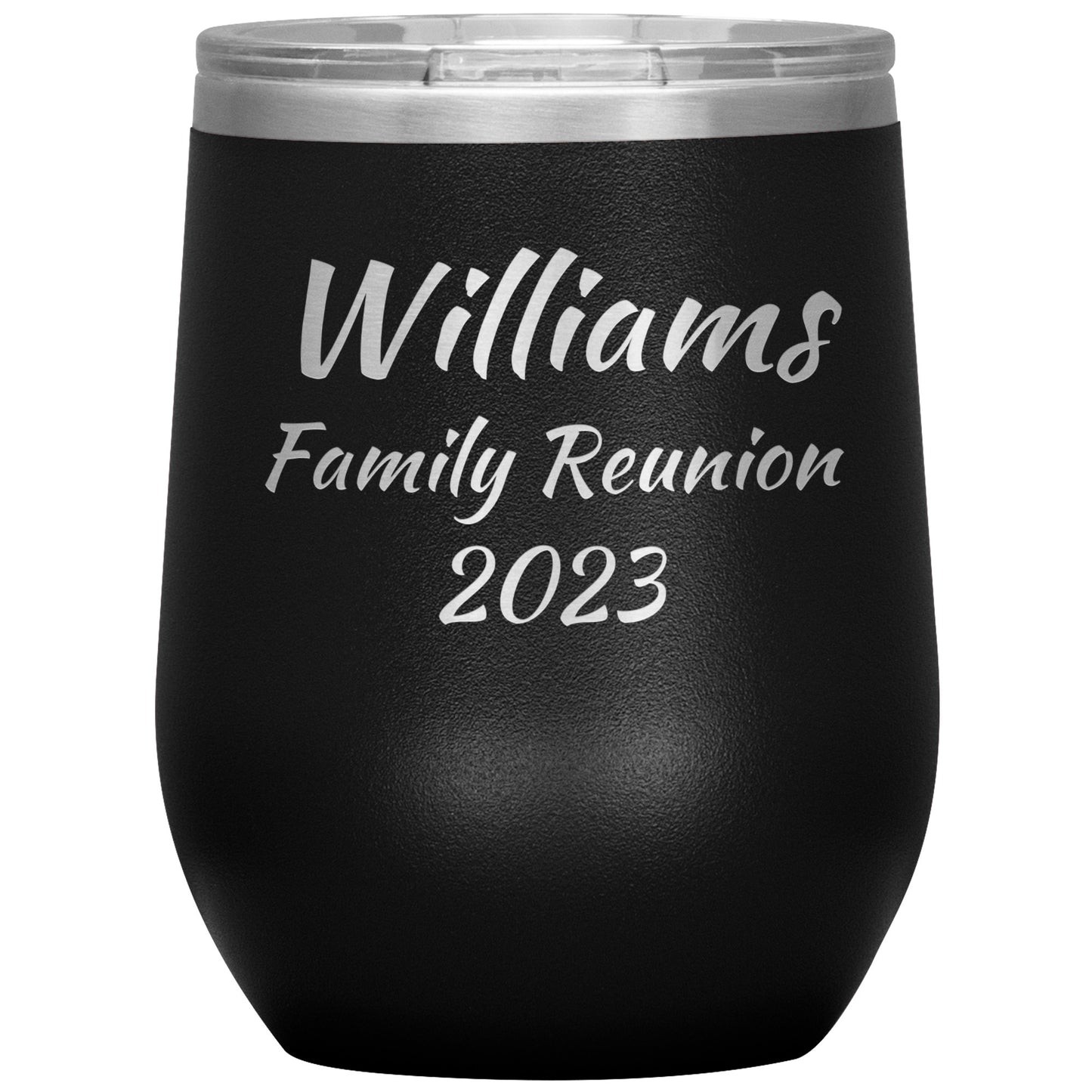 Custom Family Reunion Wine Tumbler