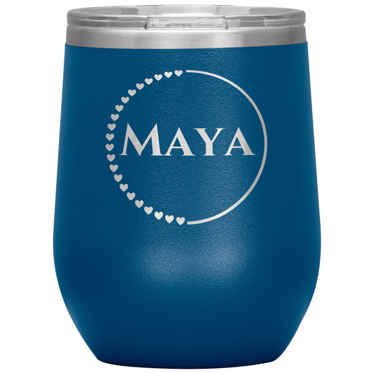 Custom Half Heart Tumbler