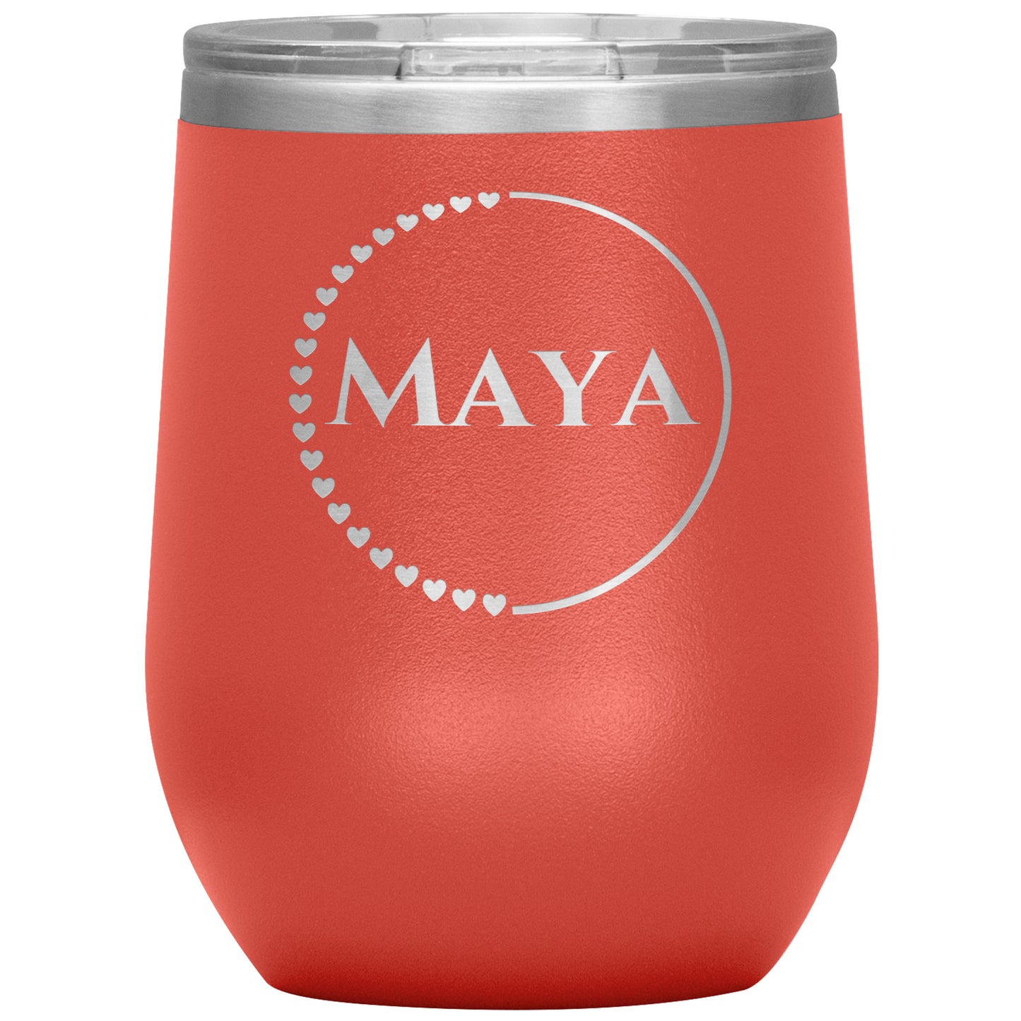 Custom Half Heart Tumbler