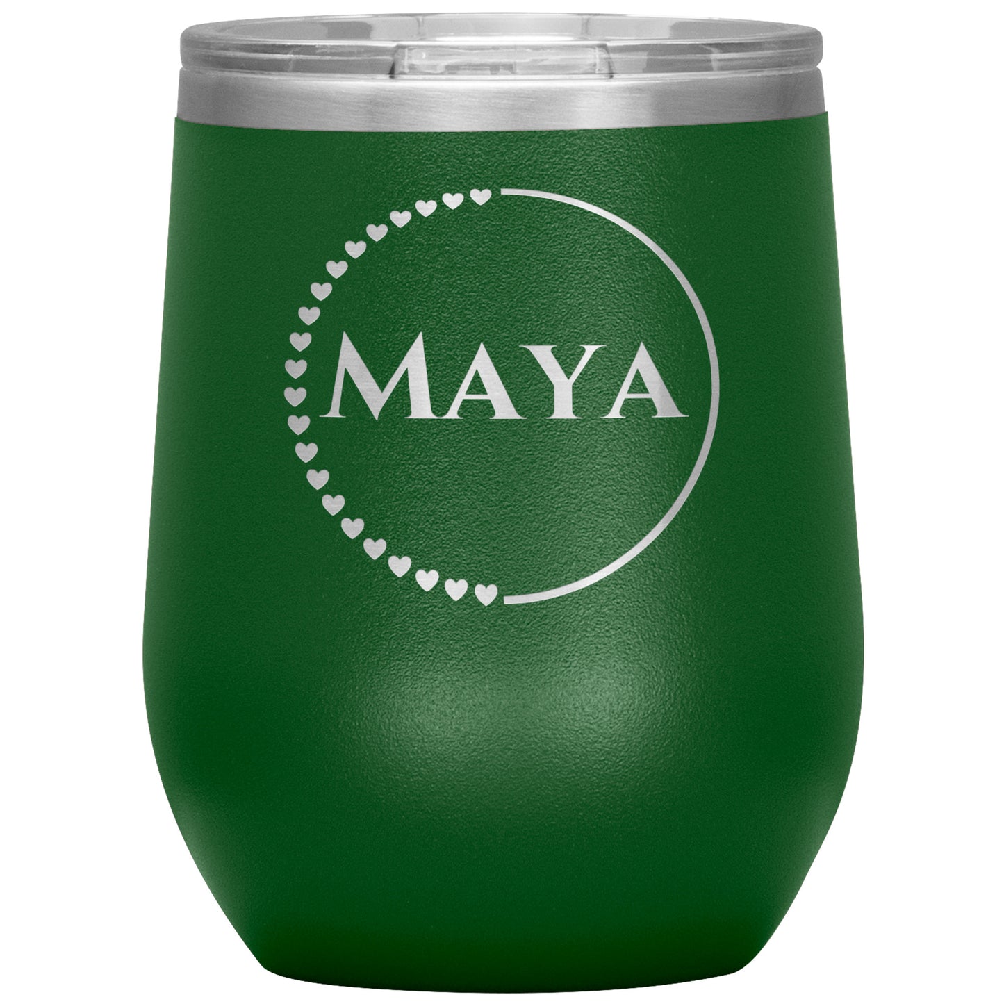 Custom Half Heart Tumbler