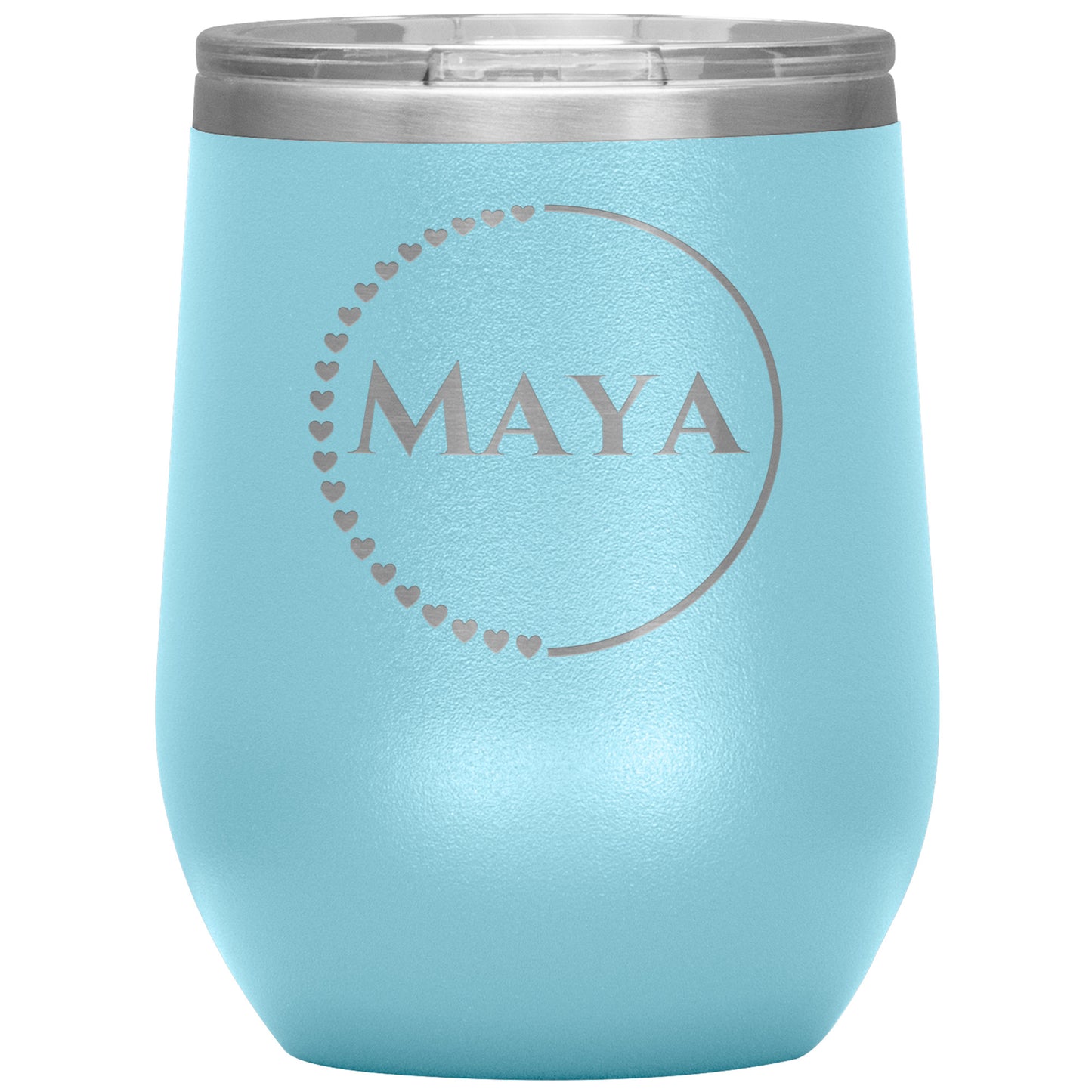 Custom Half Heart Tumbler